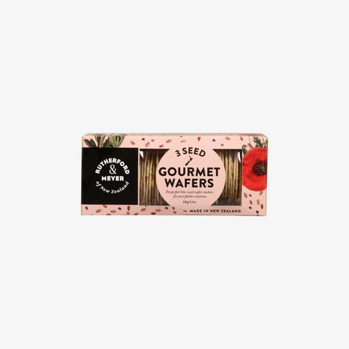 Rutherford & Meyer Gourmet Crackers - Wild Poppies -  Add-On - Same Day Flower Delivery Auckland - Auckland Flower Delivery \ Florists - boutique gift boxes 