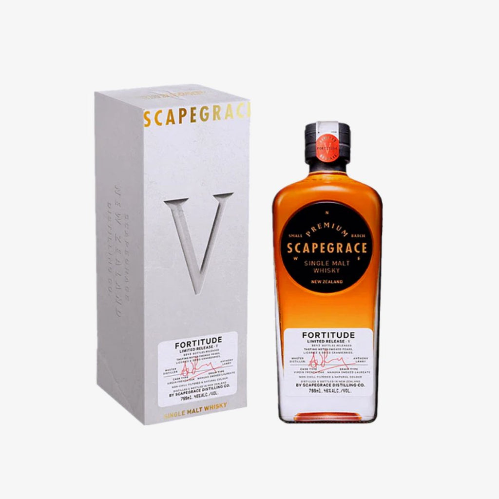 Scapegrace Fortitude V Single Malt 700ml - Wild Poppies -  Singles - Same Day Flower Delivery Auckland - Auckland Flower Delivery \ Florists - boutique gift boxes 