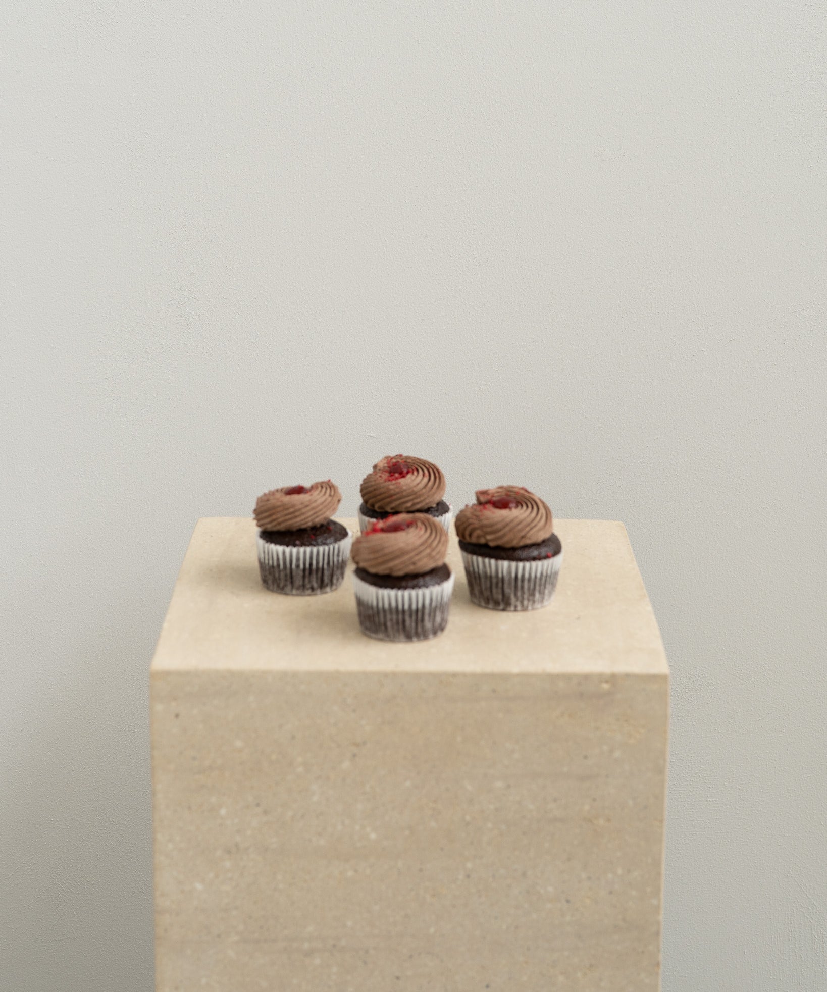 Claire's Secret Kitchen Gluten Free Chocolate Cupcakes - Wild Poppies -  Flower - Same Day Flower Delivery Auckland - Auckland Flower Delivery - Florists - boutique gift boxes