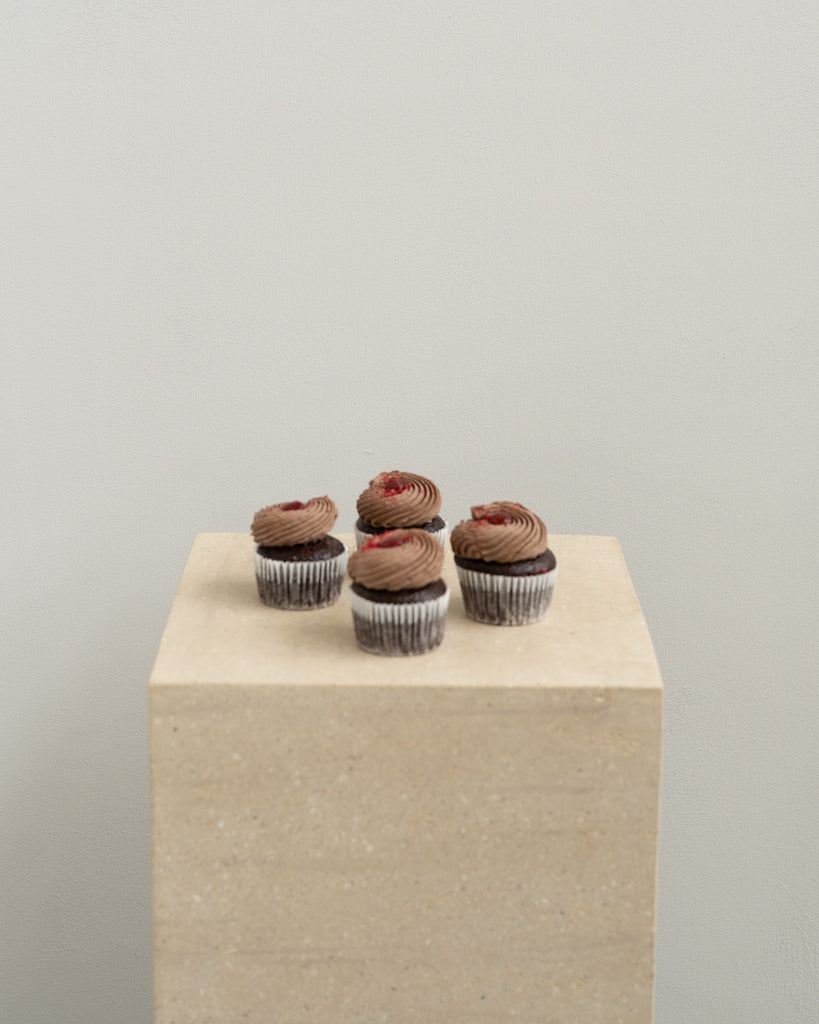 Claire's Secret Kitchen Gluten Free Chocolate Cupcakes - Wild Poppies -  Flower - Same Day Flower Delivery Auckland - Auckland Flower Delivery - Florists - boutique gift boxes