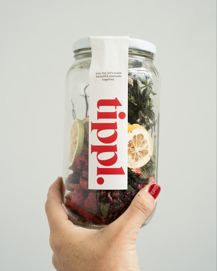 Tippl Rosé Sangria Cocktail Infusion Jar - Wild Poppies -  Flower - Same Day Flower Delivery Auckland - Auckland Flower Delivery \ Florists - boutique gift boxes