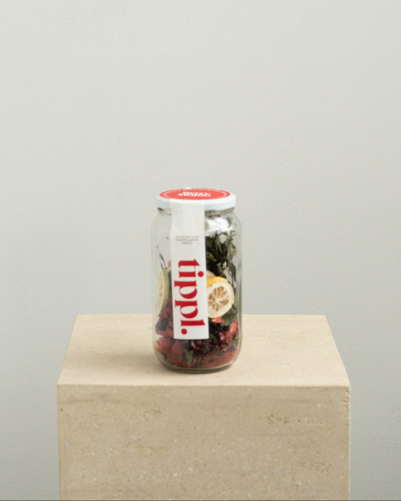 Tippl Rosé Sangria Cocktail Infusion Jar - Wild Poppies -  Flower - Same Day Flower Delivery Auckland - Auckland Flower Delivery \ Florists - boutique gift boxes