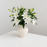 Fresh White Lilies - Wild Poppies -  Flower - Same Day Flower Delivery Auckland - Auckland Flower Delivery - Florists - boutique gift boxes

