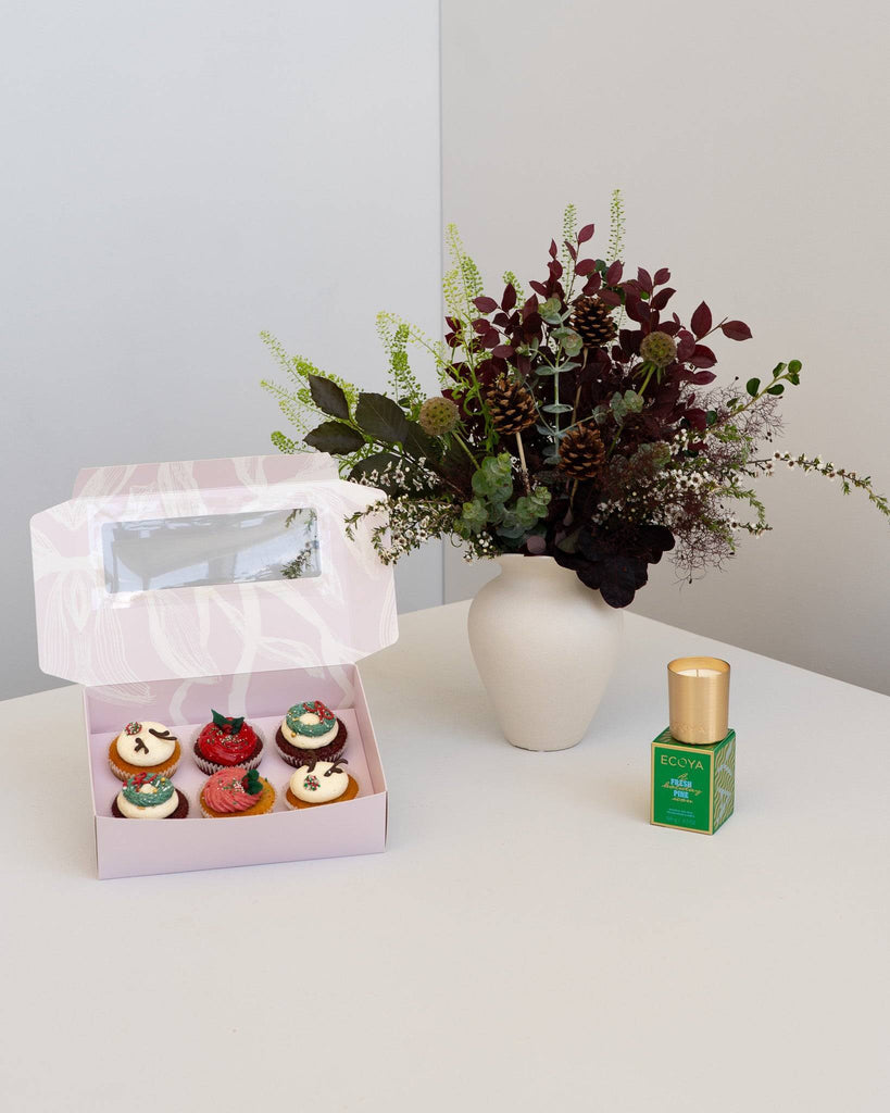 Christmas Gift Set - Wild Poppies -  Flower - Same Day Flower Delivery Auckland - Auckland Flower Delivery - Florists - boutique gift boxes