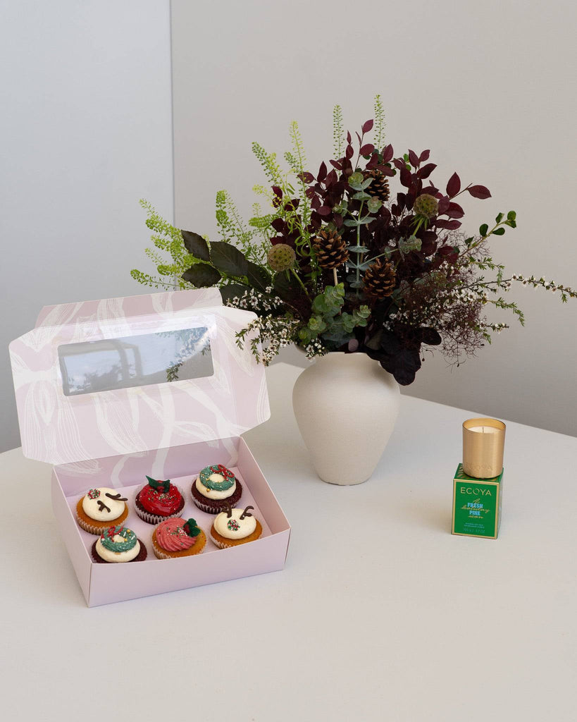 Christmas Gift Set - Wild Poppies -  Flower - Same Day Flower Delivery Auckland - Auckland Flower Delivery - Florists - boutique gift boxes
