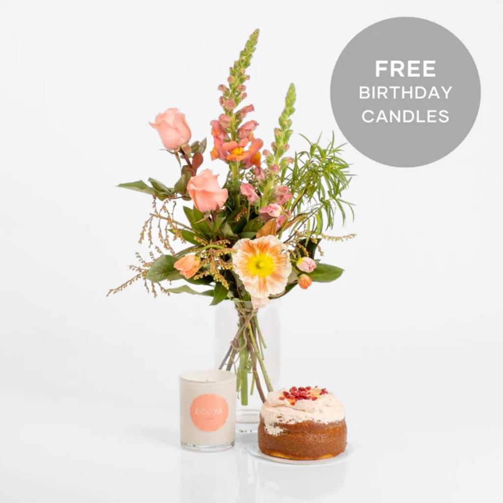 Peach Birthday Gift Set - Premium Gift from Wild Poppies - Just $149! Shop now at Wild Poppies