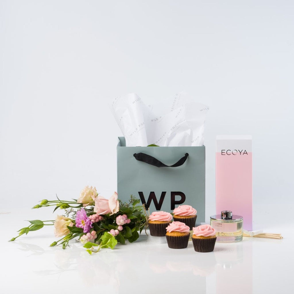 Sweet Pea Ecoya, Cupcakes & Flowers Gift Set - Premium Gift from Wild Poppies - Just $159! Shop now at Wild Poppies