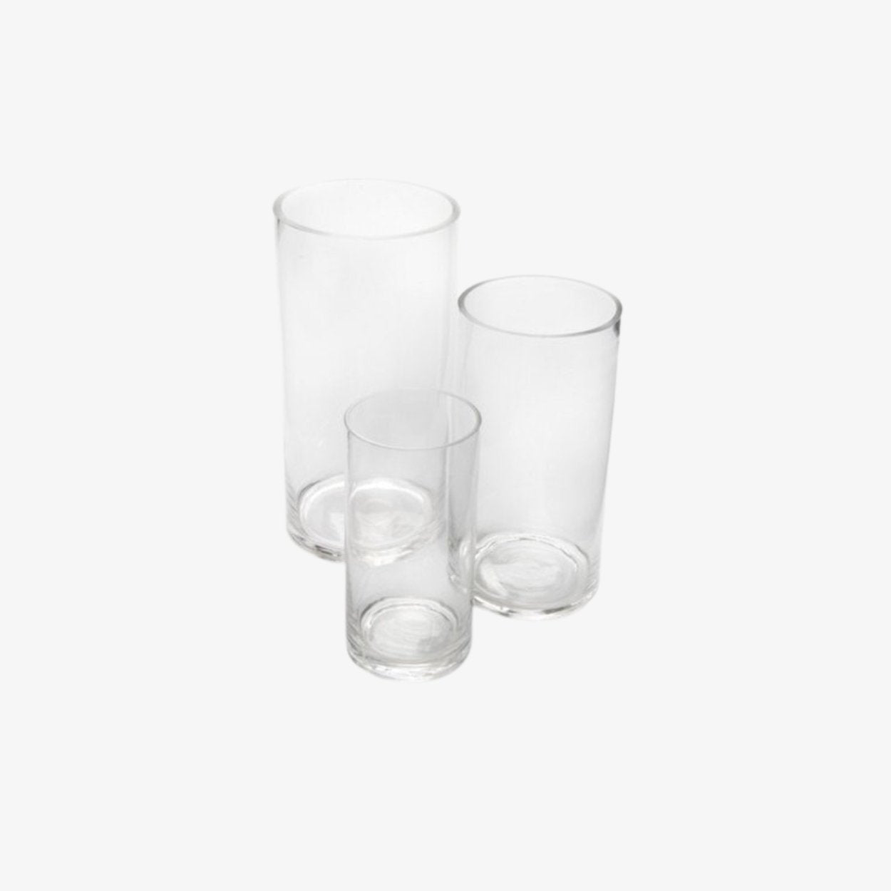 Glass Cylinder Vase - Wild Poppies -  Add-On - Same Day Flower Delivery Auckland - Auckland Flower Delivery \ Florists - boutique gift boxes 