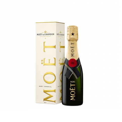Mini Moet & Chandon Imperial Champagne 200ml - Premium Add-On from Moet - Just $34.99! Shop now at Wild Poppies