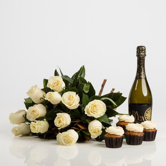 White Petal Prosecco Dreams - Premium Gift from Wild Poppies - Just $199! Shop now at Wild Poppies