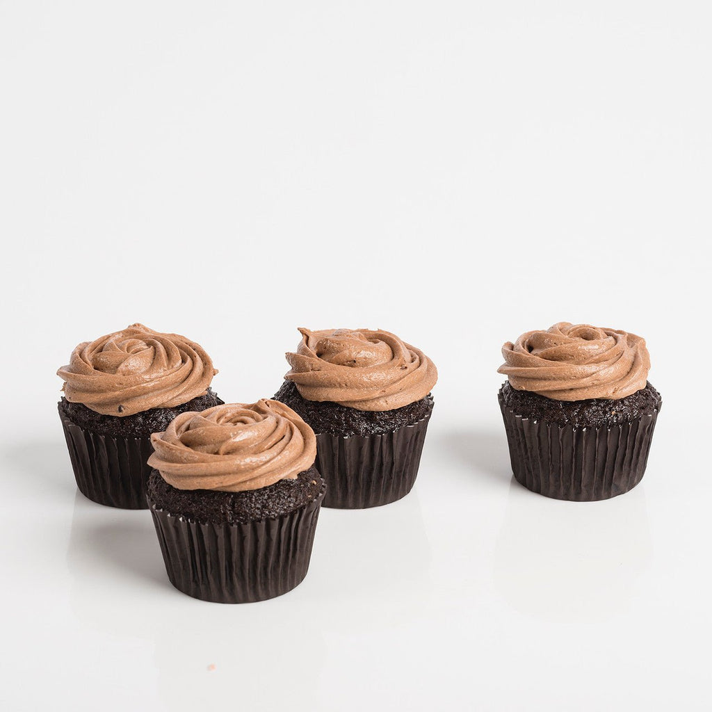 Petal Gluten Free Chocolate Cupcakes - Premium Add-On from Petal - Just $16.50! Shop now at Wild Poppies