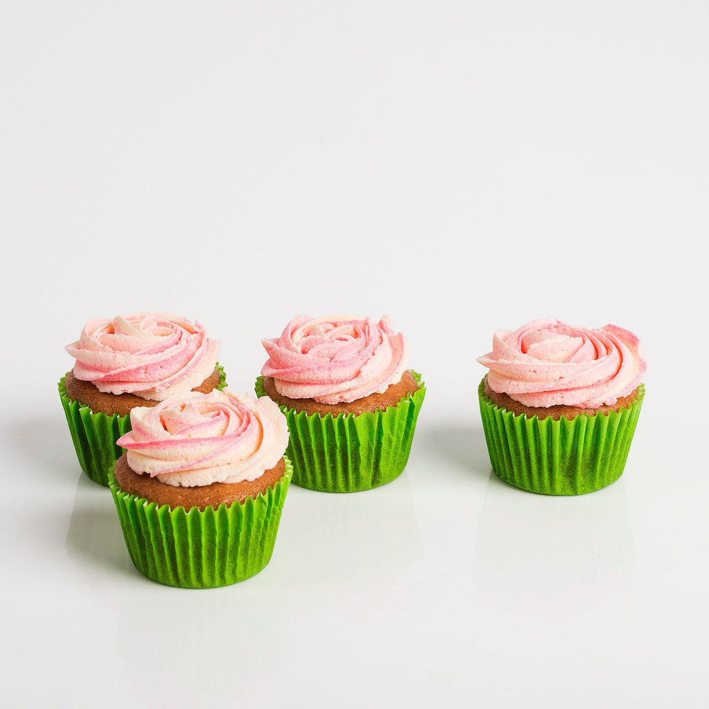 Petal Vegan Raspberry Cupcakes - Wild Poppies Add-On Petal