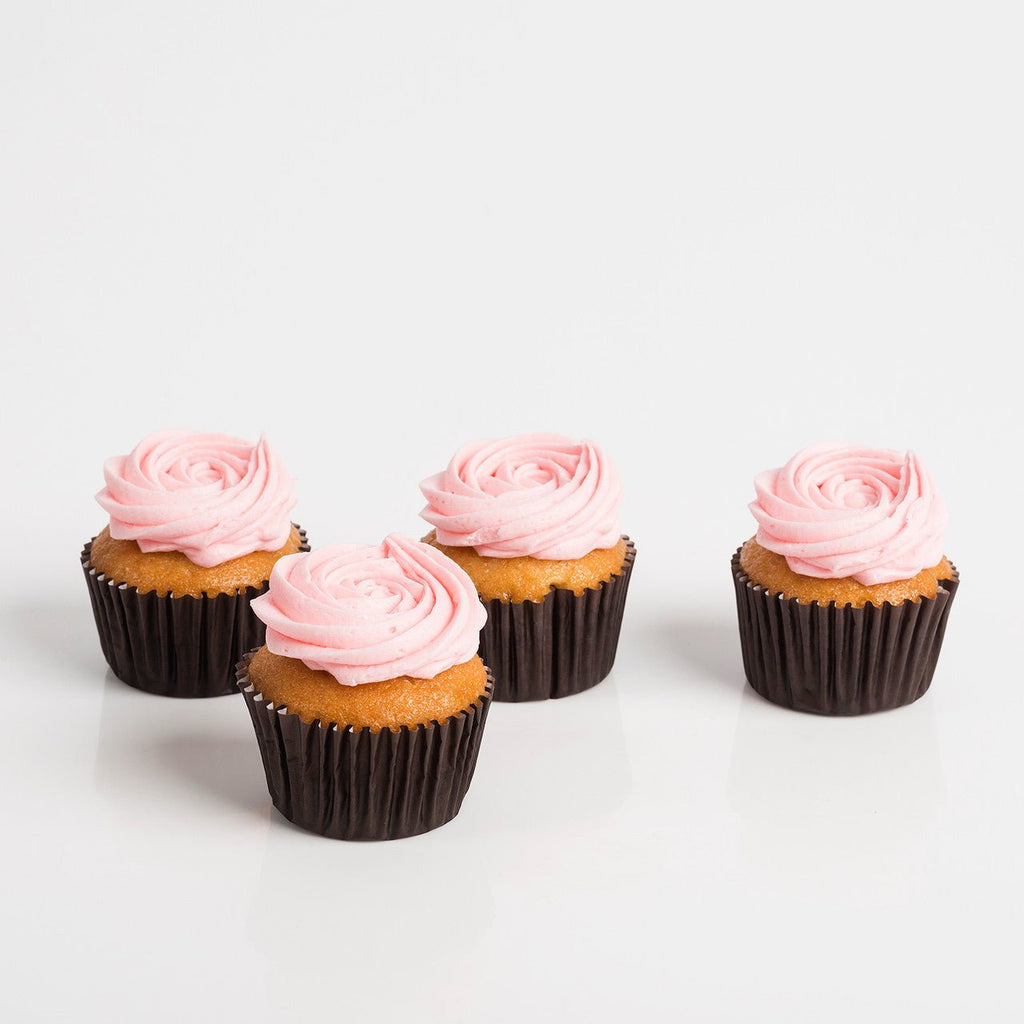 Petal Ripe Strawberry Cupcakes - Premium Add-On from Petal - Just $16.50! Shop now at Wild Poppies